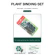Plant Trellis Garden Obelisk Tool Set Durable Planting Support Frame Butterfly Clip Metal Black Tower Flower Stand