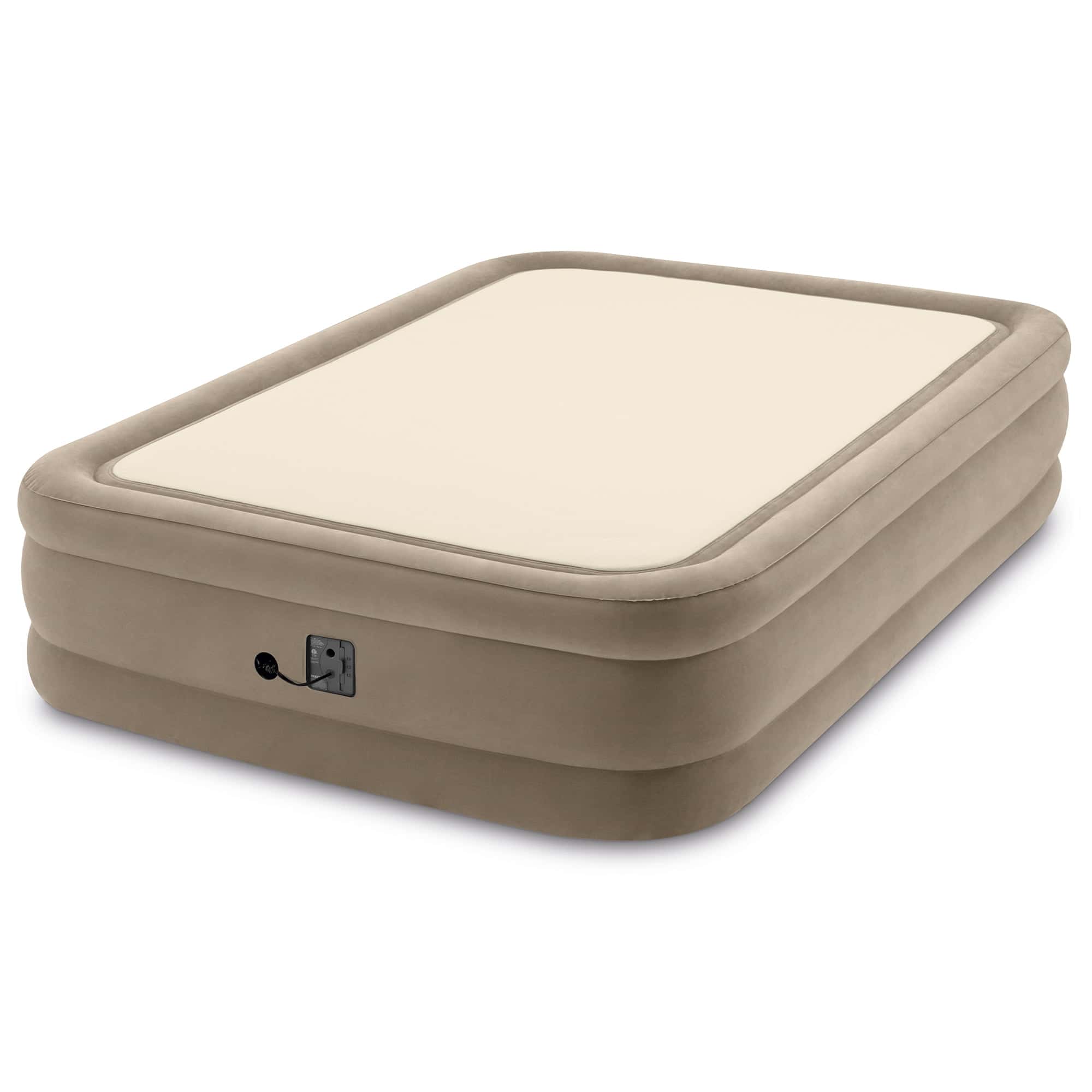 Intex 64477ED Queen Size Thermalux Airbed with Fiber-Tech Technology, Gold Intex 64477ED Queen Size Thermalux Airbed with Fiber-Tech Technology, Gold