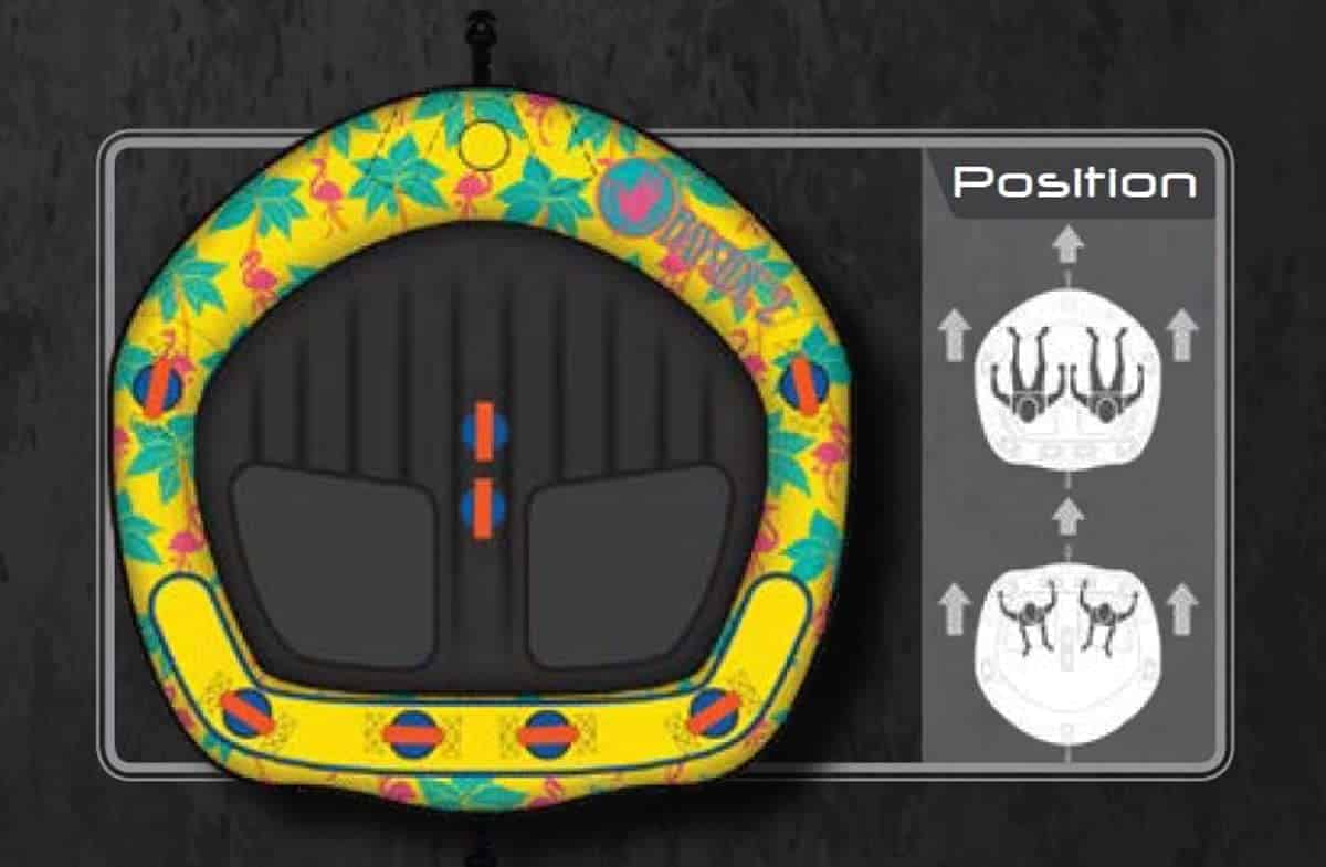 Body Glove - Bayside - 2 Person Seating Capacity, Inflatable, Waterskiing Towables Body Glove - Bayside - 2 Person Seating Capacity, Inflatable, Waterskiing Towables - Image 4