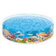 Intex 8ft x 8ft x 18in Deep Sea Blue Snapset Kids Instant Swimming Pool (4 Pack)