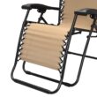 Caravan Global 2 Pack Steel Zero-Gravity Chair - Beige