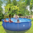 Avenli Frame Round 12 Foot by 30 Inch 1,617 Gal Easy Assembly Swimming Pool