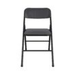 COSCO Premium 5-Piece Fabric Folding Chair & Classic 34"Vinyl Card Table Set, Black COSCO Premium 5-Piece Fabric Folding Chair & Classic 34"Vinyl Card Table Set, Black