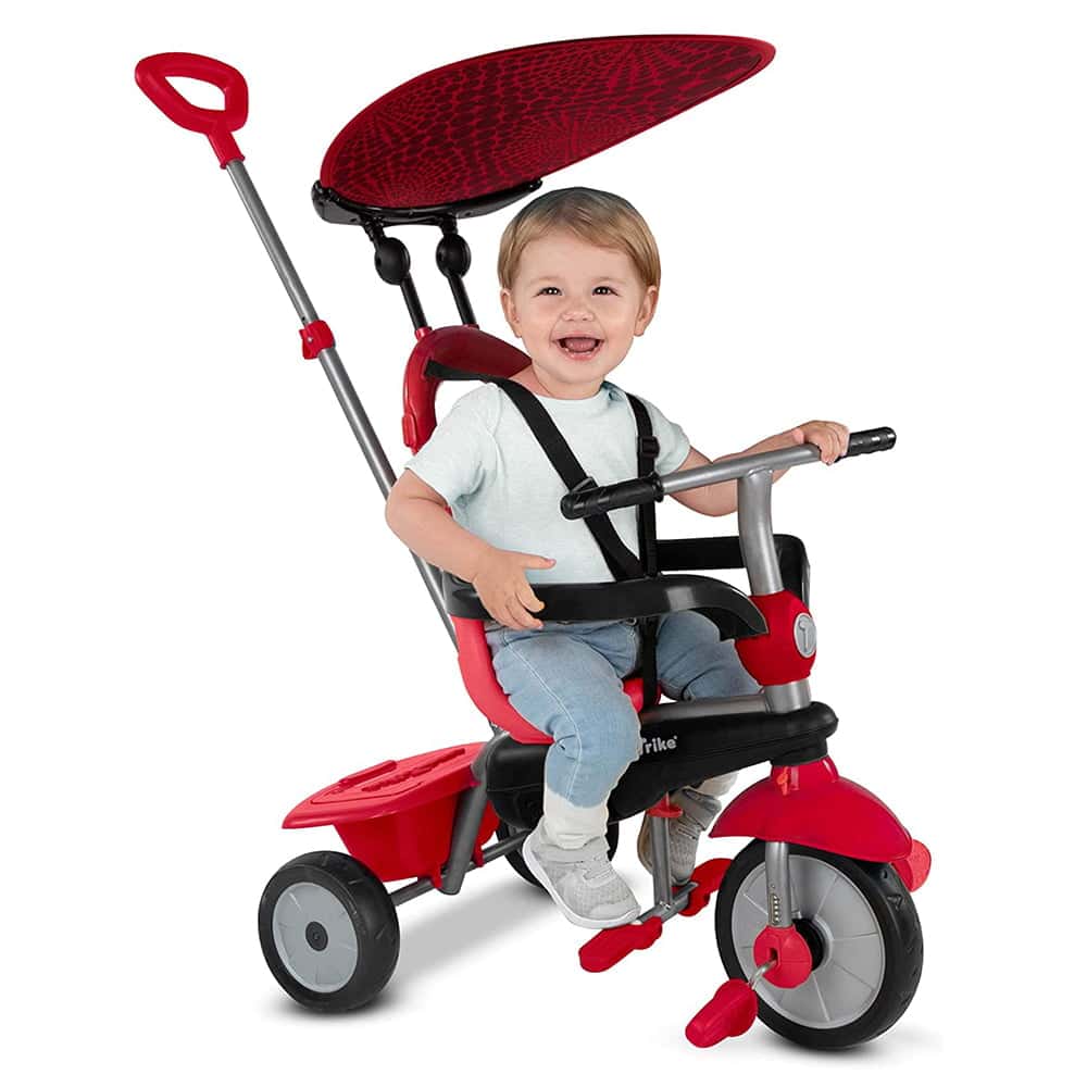 smarTrike Zoom 4 in 1 Baby Toddler Trike Tricycle Toy for 15 to 36 Months, Red smarTrike Zoom 4 in 1 Baby Toddler Trike Tricycle Toy for 15 to 36 Months, Red - Image 6