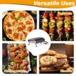 Sophia & William Portable 13" Gas Pizza Oven with Set of Pizza Baking Tools for Outdoor Camping