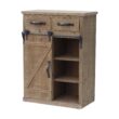 Parisloft 24-in W x 32-in H Wood Composite Rustic Brown Freestanding Utility Storage Cabinet
