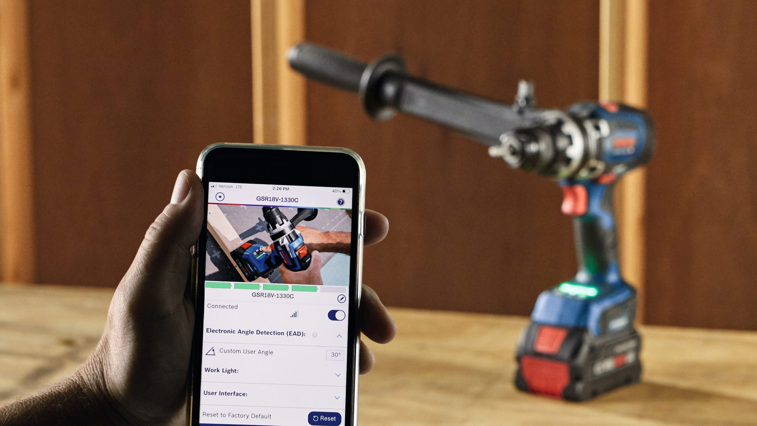Bosch Connected-ready Profactor 1/2-in Brushless Cordless Drill (Tool Only) Bosch Connected-ready Profactor 1/2-in Brushless Cordless Drill (Tool Only) - Image 6