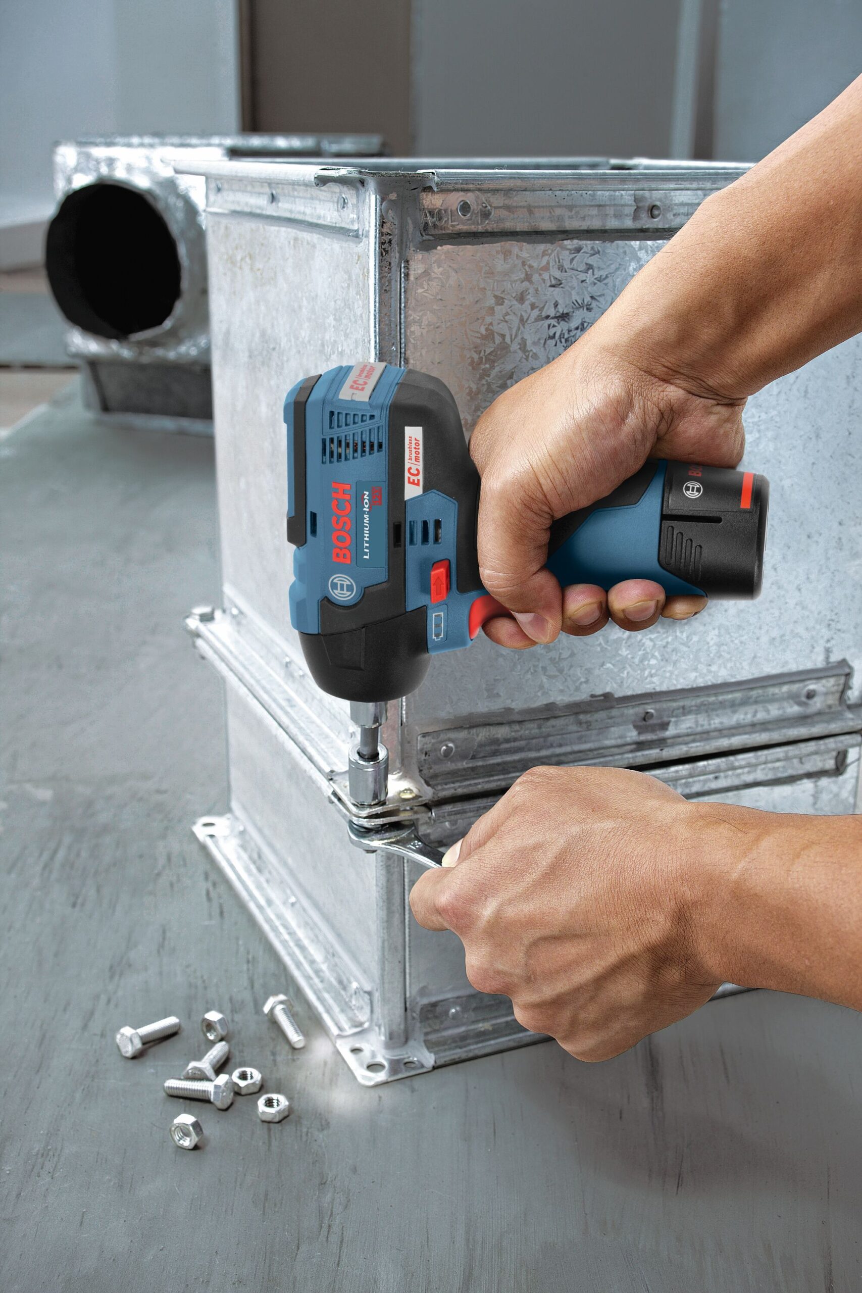Bosch 12-volt Max Variable Speed Brushless 3/8-in square Drive Cordless Impact Wrench (Tool Only) Bosch 12-volt Max Variable Speed Brushless 3/8-in square Drive Cordless Impact Wrench (Tool Only) - Image 7