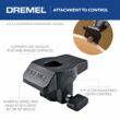 Dremel 56-Piece Variable Speed Corded 1.6-Amp Multipurpose Rotary Tool with Hard Case