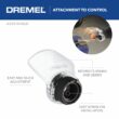 Dremel 56-Piece Variable Speed Corded 1.6-Amp Multipurpose Rotary Tool with Hard Case