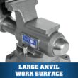 Wilton 4-1/2-in Cast Iron Mechanics pro Bench Vise