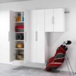 Prepac HangUps 24-in W x 72-in H Wood Composite White Wall-mount Utility Storage Cabinet