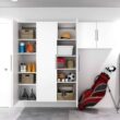 Prepac HangUps 36-in W x 72-in H Wood Composite White Wall-mount Utility Storage Cabinet