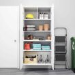 Prepac HangUps 36-in W x 72-in H Wood Composite White Wall-mount Utility Storage Cabinet