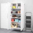 Prepac HangUps 36-in W x 72-in H Wood Composite White Wall-mount Utility Storage Cabinet