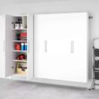 Prepac HangUps 30-in W x 72-in H Wood Composite White Wall-mount Utility Storage Cabinet Prepac HangUps 30-in W x 72-in H Wood Composite White Wall-mount Utility Storage Cabinet