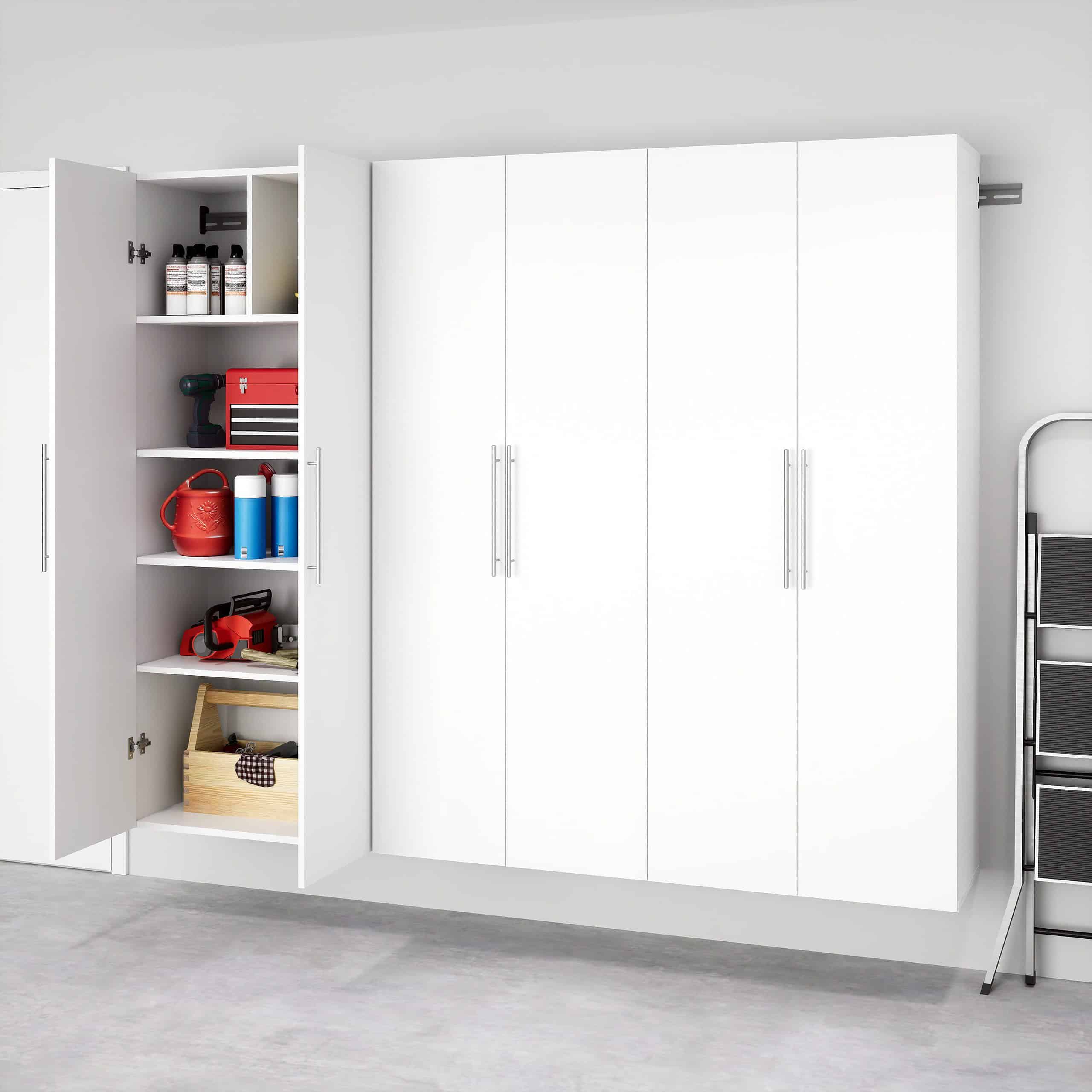 Prepac HangUps 30-in W x 72-in H Wood Composite White Wall-mount Utility Storage Cabinet Prepac HangUps 30-in W x 72-in H Wood Composite White Wall-mount Utility Storage Cabinet - Image 10