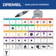 Dremel 56-Piece Variable Speed Corded 1.6-Amp Multipurpose Rotary Tool with Hard Case