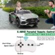 Jaxpety Kids ride on car 12-volt Remote-control Car (Battery & Charger Included)
