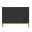 Clihome 2-Door Storage Cabinets 39.75-in W x 26.25-in H Wood Composite Black Freestanding Utility Storage Cabinet