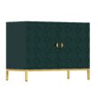 Clihome 2-Door Storage Cabinets 39.75-in W x 26.25-in H Wood Composite Green Freestanding Utility Storage Cabinet