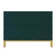 Clihome 2-Door Storage Cabinets 39.75-in W x 26.25-in H Wood Composite Green Freestanding Utility Storage Cabinet