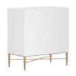 Clihome 2-Door Storage Cabinets 29.5-in W x 32-in H Wood Composite White Freestanding Utility Storage Cabinet