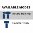 Bosch PROFACTOR 18-volt 1-9/16-in Sds-max Variable Speed Cordless Rotary Hammer Drill (Tool Only) Bosch PROFACTOR 18-volt 1-9/16-in Sds-max Variable Speed Cordless Rotary Hammer Drill (Tool Only)