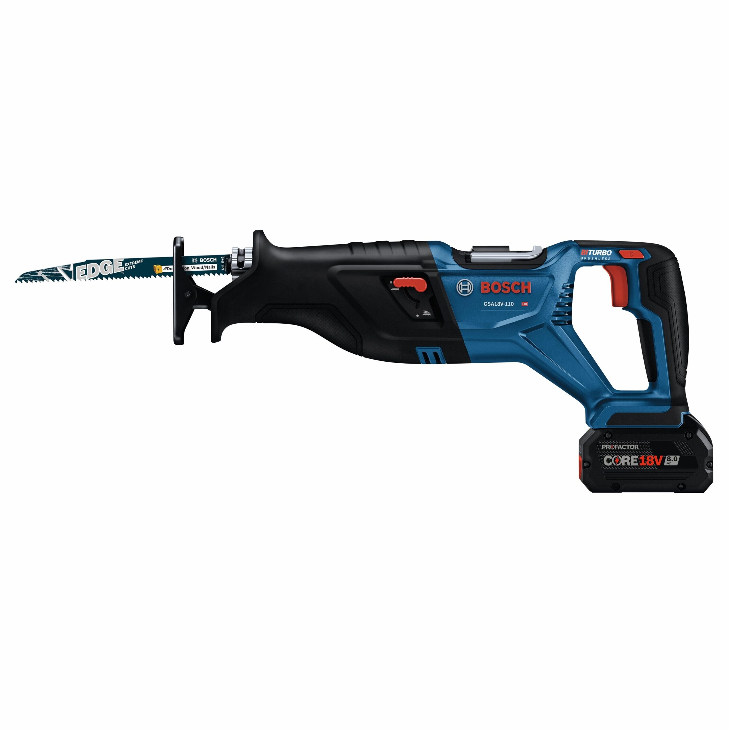 Bosch Core18V Variable Speed Brushless Cordless Reciprocating Saw (Charger Included and Battery Included) Bosch Core18V Variable Speed Brushless Cordless Reciprocating Saw (Charger Included and Battery Included) - Image 10