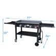 Blue Rhino Razor 4-Burner Liquid Propane Flat Top Grill