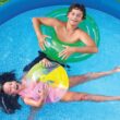 Intex 10ft x 30in Easy Set Above Ground Inflatable Family Swimming Pool & Pump