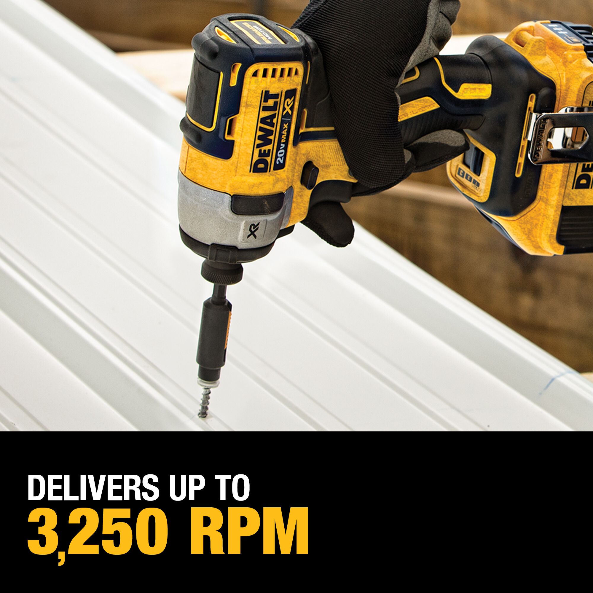 DEWALT XR 20-volt Max 1/4-in Variable Speed Brushless Cordless Impact Driver (2-Batteries Included) DEWALT XR 20-volt Max 1/4-in Variable Speed Brushless Cordless Impact Driver (2-Batteries Included) - Image 5