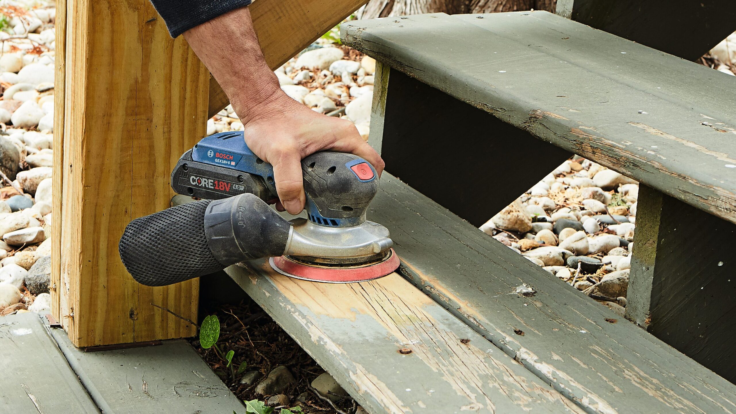 Bosch 18-Volt 4-Amp Brushless Cordless Orbital Sander with Dust Management (Battery Included) Bosch 18-Volt 4-Amp Brushless Cordless Orbital Sander with Dust Management (Battery Included) - Image 6
