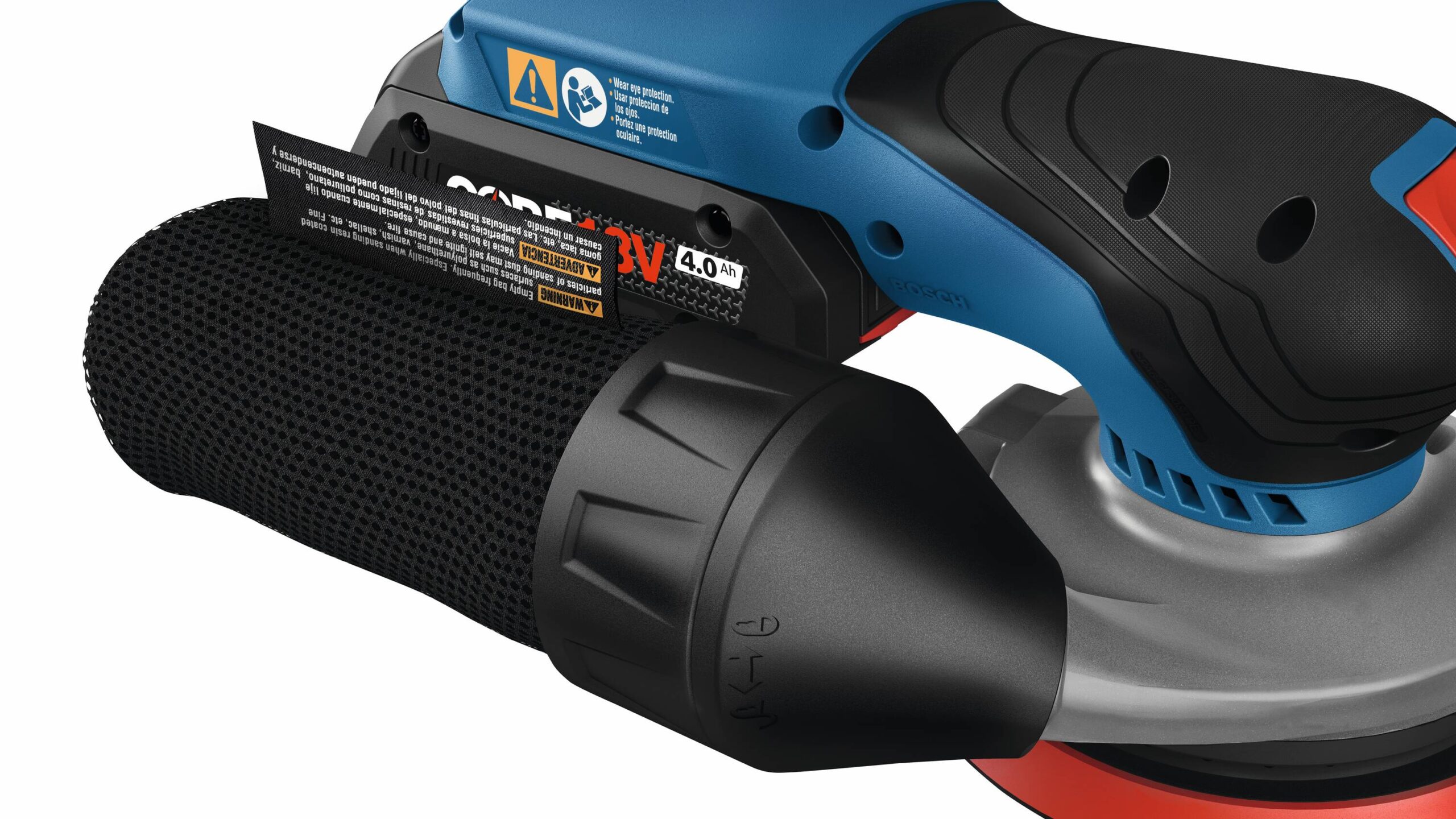 Bosch 18-Volt 4-Amp Brushless Cordless Orbital Sander with Dust Management (Battery Included) Bosch 18-Volt 4-Amp Brushless Cordless Orbital Sander with Dust Management (Battery Included) - Image 18