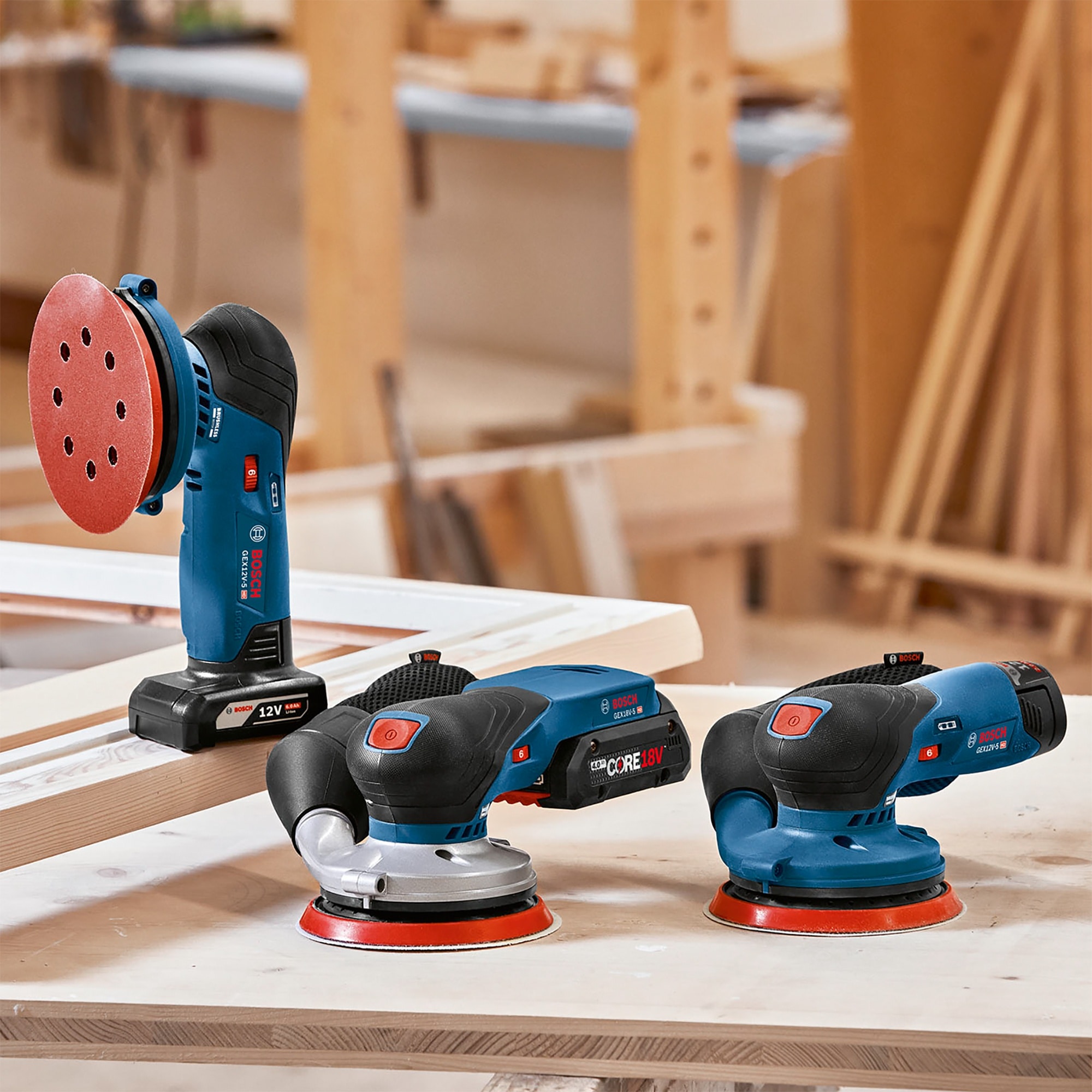Bosch 18-Volt 4-Amp Brushless Cordless Orbital Sander with Dust Management (Battery Included) Bosch 18-Volt 4-Amp Brushless Cordless Orbital Sander with Dust Management (Battery Included) - Image 15