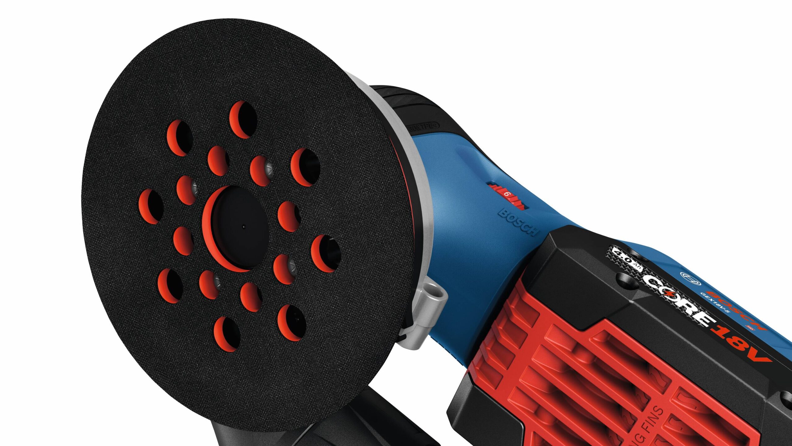 Bosch 18-Volt 4-Amp Brushless Cordless Orbital Sander with Dust Management (Battery Included) Bosch 18-Volt 4-Amp Brushless Cordless Orbital Sander with Dust Management (Battery Included) - Image 19