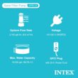 Intex 2,150 GPH 16" Krystal Clear Saltwater System and Sand Filter Pump