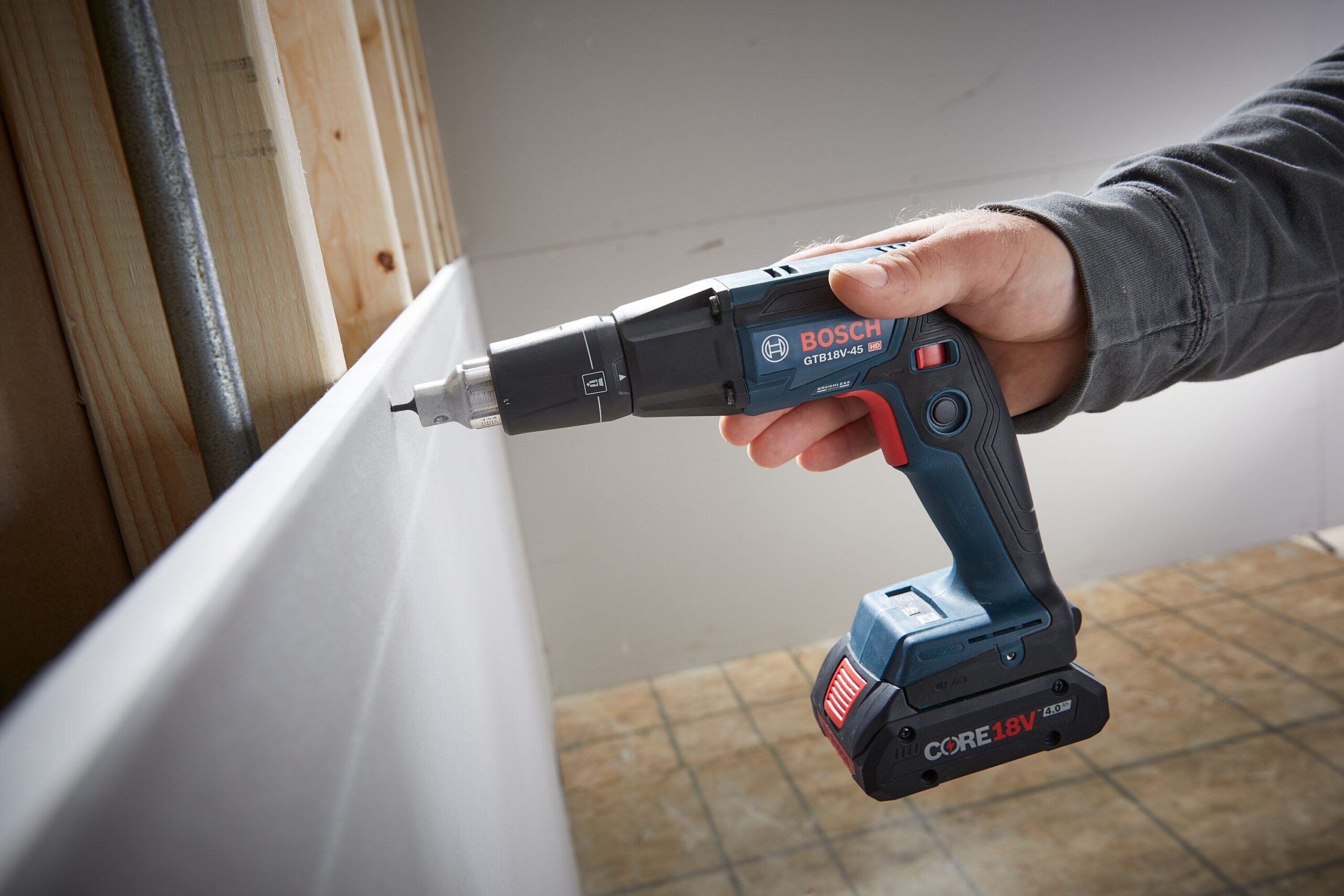 Bosch GTB18V-45B15 4-Amp 18-volt Lithium Ion (li-ion) Brushless Screw Gun Kit Bosch GTB18V-45B15 4-Amp 18-volt Lithium Ion (li-ion) Brushless Screw Gun Kit - Image 4