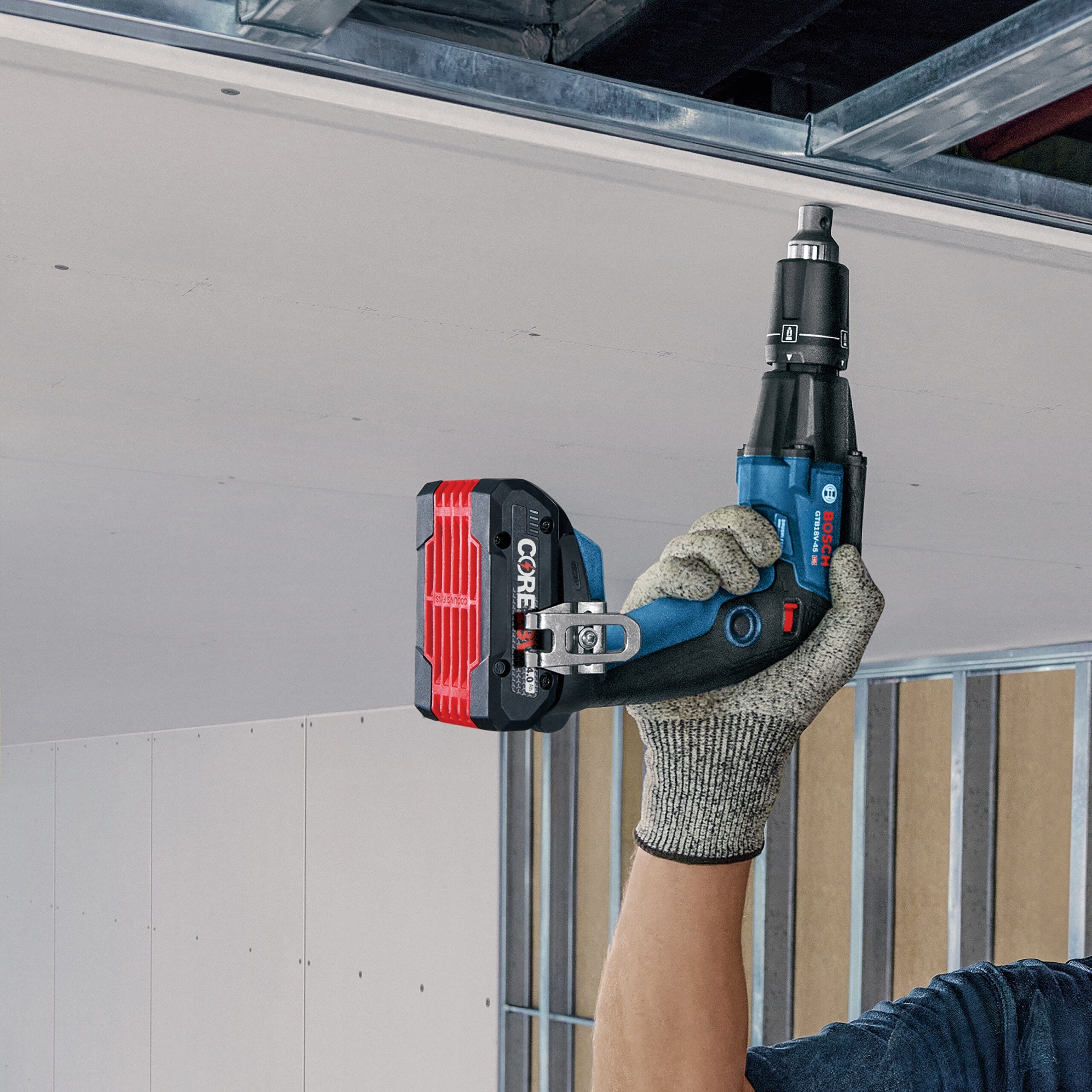 Bosch GTB18V-45B15 4-Amp 18-volt Lithium Ion (li-ion) Brushless Screw Gun Kit Bosch GTB18V-45B15 4-Amp 18-volt Lithium Ion (li-ion) Brushless Screw Gun Kit - Image 12