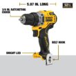 DEWALT XTREME 2-Tool 12V MAX XR Brushless DrilI/Impact Driver with Bag (2-Batteries and Charger Included)