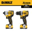 DEWALT XTREME 2-Tool 12V MAX XR Brushless DrilI/Impact Driver with Bag (2-Batteries and Charger Included)