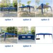 Zimtown 10'x 20' 4 Walls Pop Up Outdoor Instant Folding Wedding Canopy Party Tent Gazebo Ez