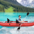 Gardenry Inflatable Kayak Set with Paddle & Air Pump, Portable Recreational Touring Kayak Foldable Fishing Touring Kayaks, Deluxe Extended Version Tandem 2 Person Kayak Gardenry Inflatable Kayak Set with Paddle & Air Pump, Portable Recreational Touring Kayak Foldable Fishing Touring Kayaks, Deluxe Extended Version Tandem 2 Person Kayak