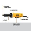 DEWALT 1.5-in Paddle Switch Corded Die Grinder