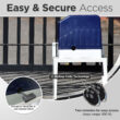 ALEKO 40-ft Slide Universal Battery Driveway Gate Opener Kit