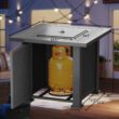 Devoko 28" Square 50000 BTU Propane Fire Pit Table