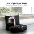Shark EZ Robot Vacuum with Self-Empty Base, Row-by-Row Cleaning, Powerful Suction, Perfect for Pet Hair, Wi-Fi, Carpets & Hard Floors, RV910S