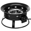 Gymax Portable Propane Outdoor Gas Fire Pit W/ Cover & Carry Kit 19-Inch 58,000 BTU