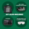 Metabo HPT 18V MultiVolt Angled Cordless Finish Nailer Kit, 15 Gauge, 1-1/4" up to 2-1/2" Angled Finish Nails, NT1865DMAST