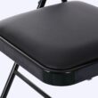UBesGoo 6 Pack Folding Chairs Cushioned Padded Seat Wedding Chairs with Metal Frame Home Office Party Use Black